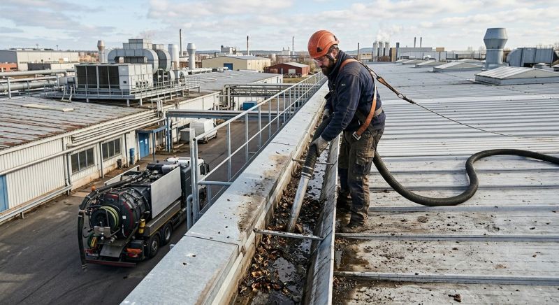 Commercial Gutter Cleaning in Denver, CO