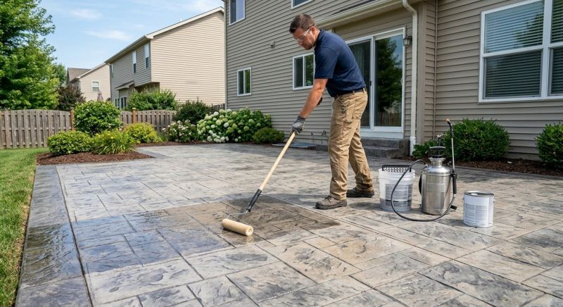 Concrete Patio Sealing in Redmond, WA