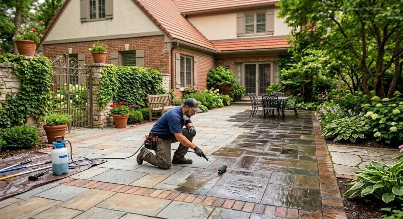 Concrete Patio Sealing in Puyallup, WA