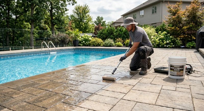 Porch Concrete Sealing in Tacoma, WA